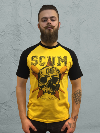 Scum Baseball Skull