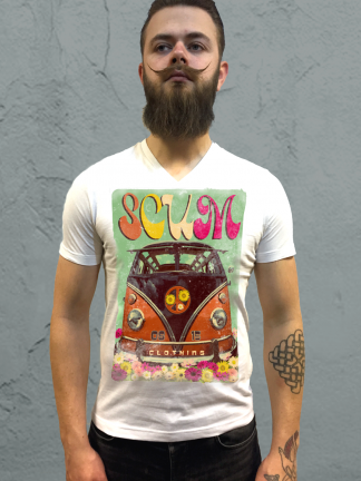 Hippie Scum Van - T-shirt