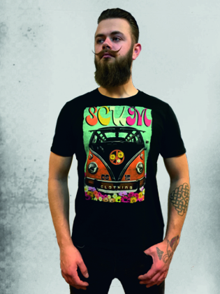 Hippie Scum Van - T-shirt