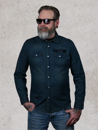 Scum Baseball - Denim shirt