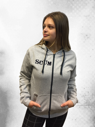 Scum Basic Logo - Zipper Hoodie sweater