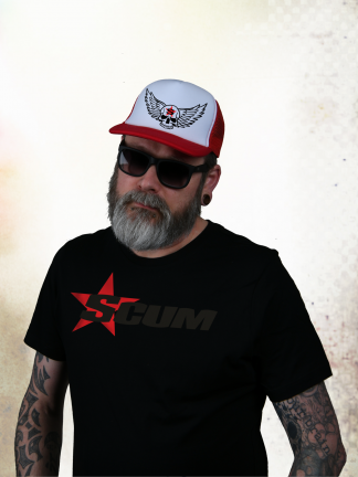 Scum Winged Skull T-Cap