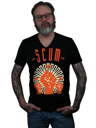 Scum Rebel fists - T-shirt