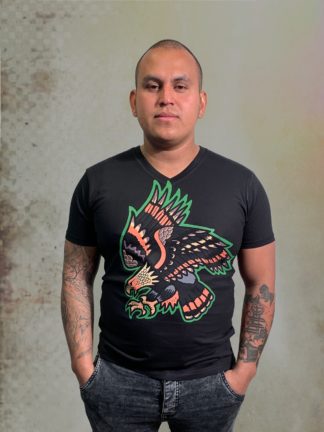 Scum Eagle Green Line T-shirt