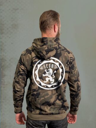 scum camo hoodie