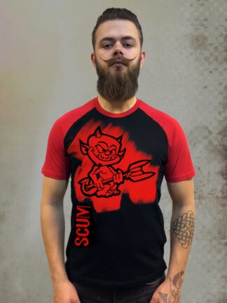 Red devil 2 tone scum clothing