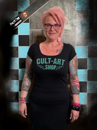 Cult art shop Scum shirt dames